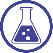 ICone laboratoire bleu